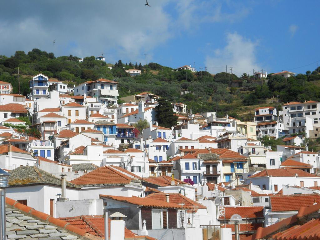 Aggela Guesthouse سكوبيلوس تاون الغرفة الصورة