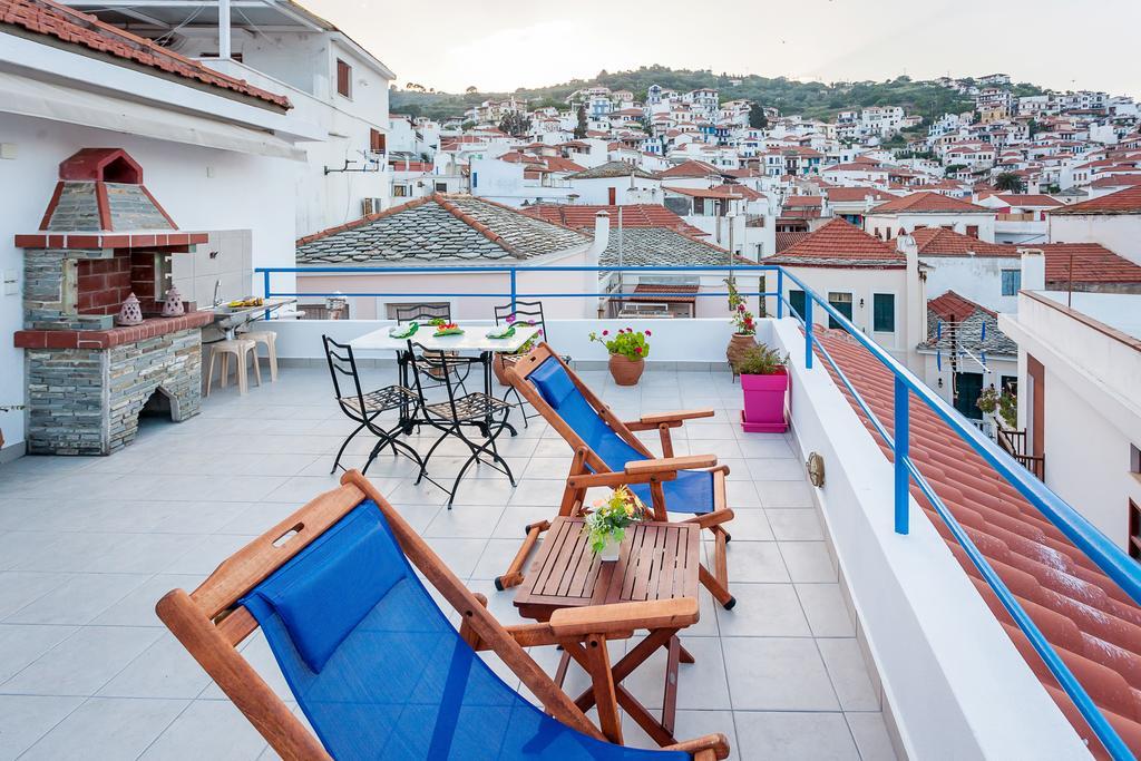 Aggela Guesthouse سكوبيلوس تاون المظهر الخارجي الصورة