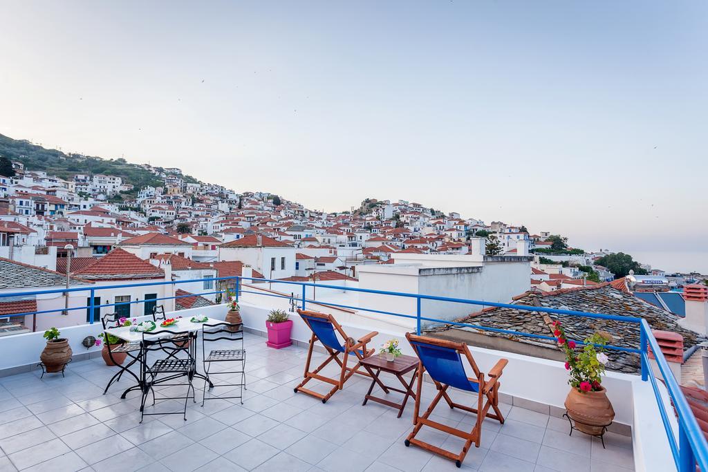 Aggela Guesthouse سكوبيلوس تاون المظهر الخارجي الصورة