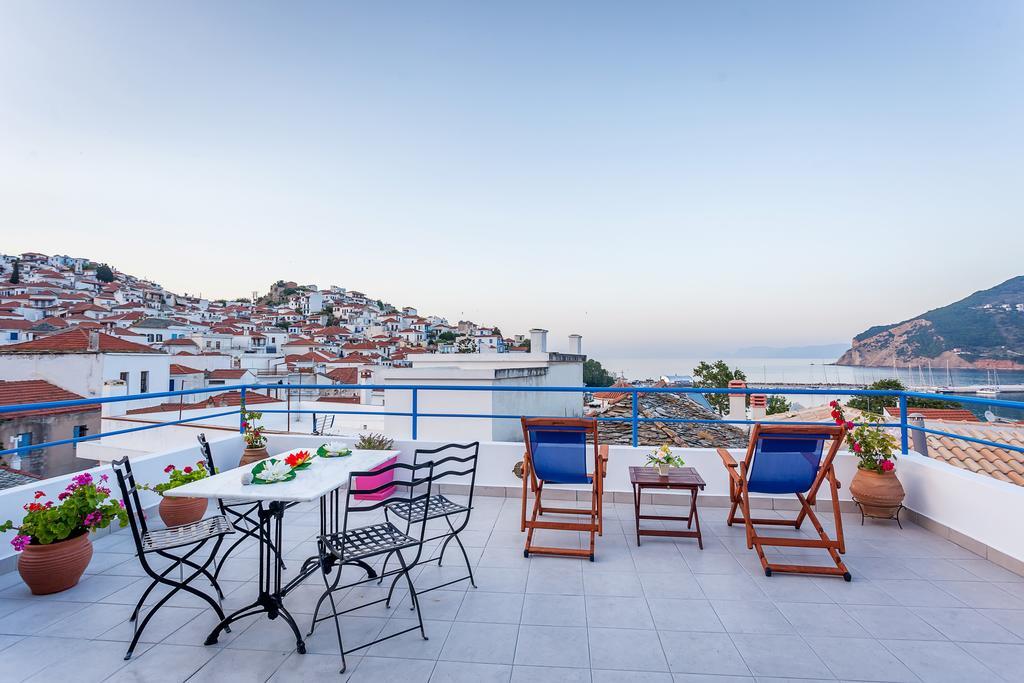 Aggela Guesthouse سكوبيلوس تاون المظهر الخارجي الصورة